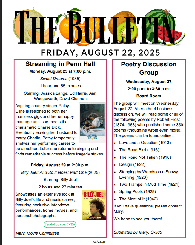 The Bulletin | Friday, August 22, 2025
