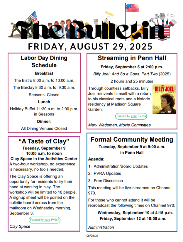 The Bulletin | Friday, August 29, 2025